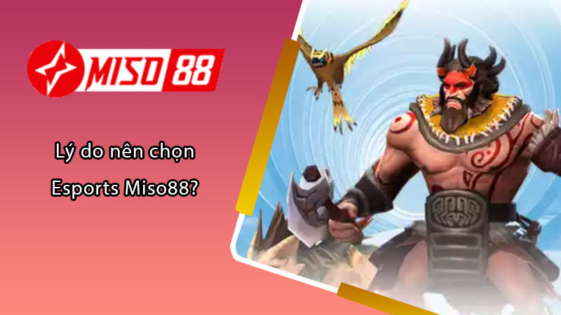 Lý do nên chọn Esports Miso88?